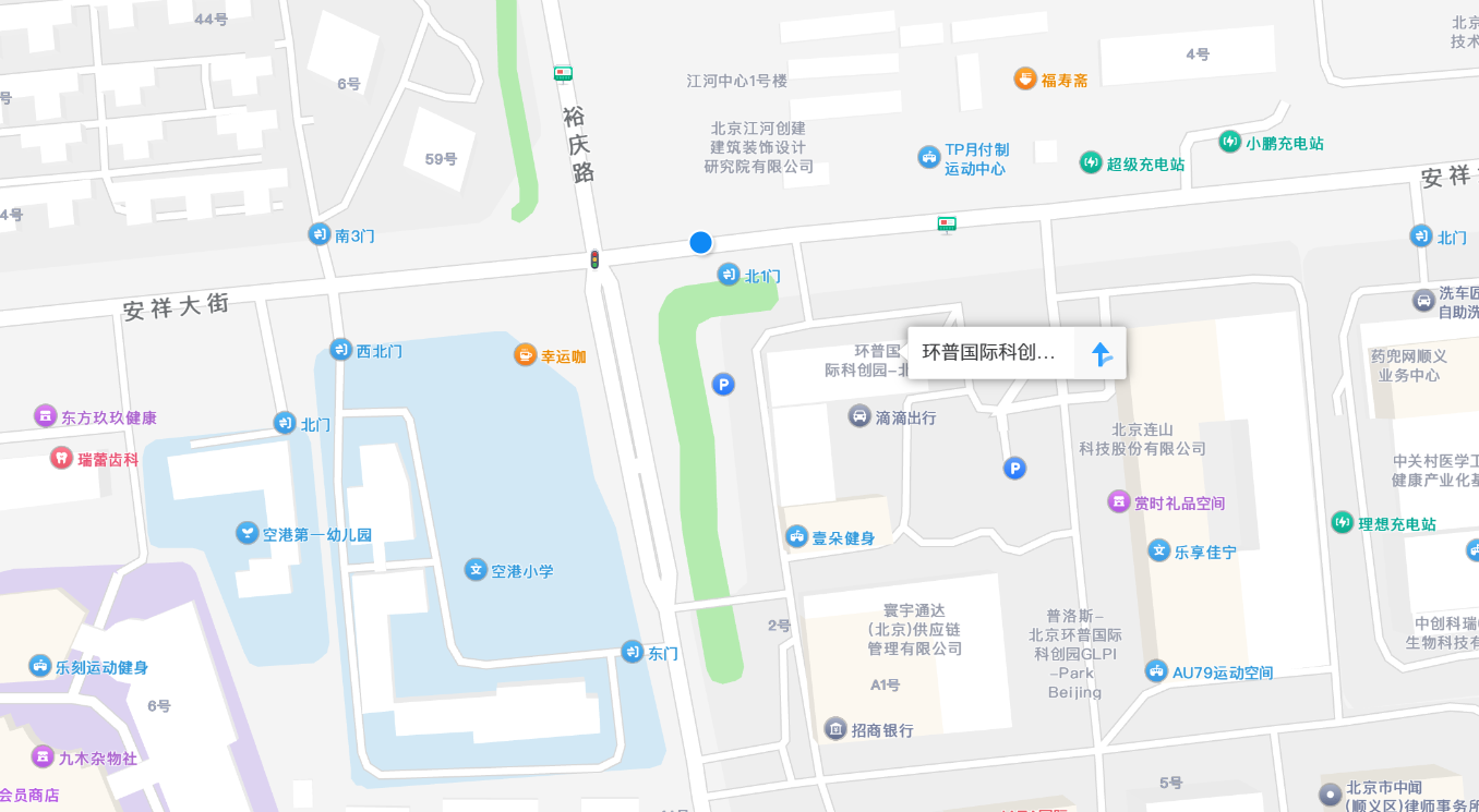 公司位置地图